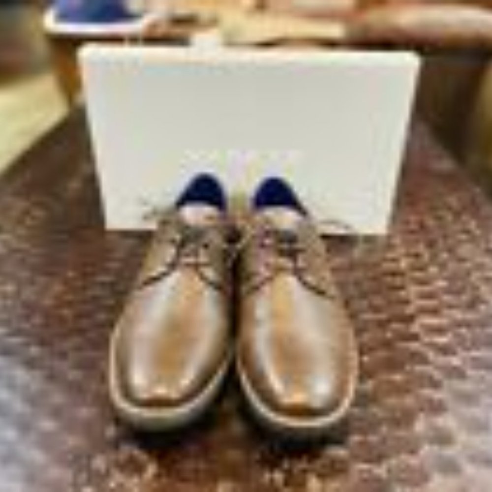 Varese Lace Up Dress Shoes - Brown, Size 10, Excellent Condition In Box